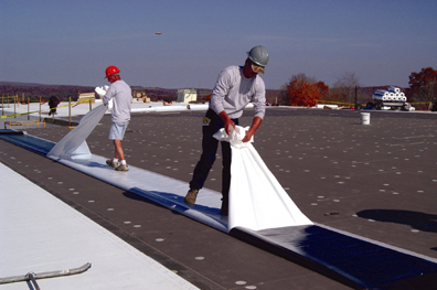 Single-Ply Peel and Stick Roofing Materials